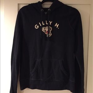 Gilly Hicks Navy Blue Sweatshirt